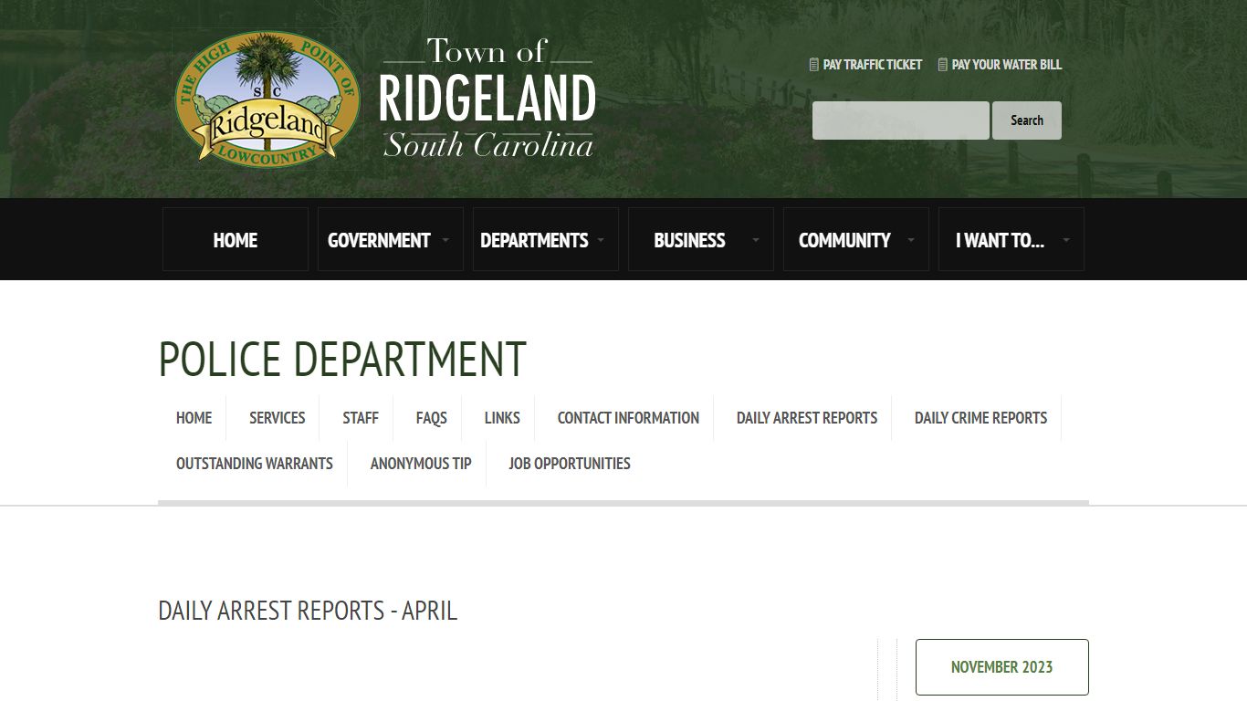 Town of Ridgeland